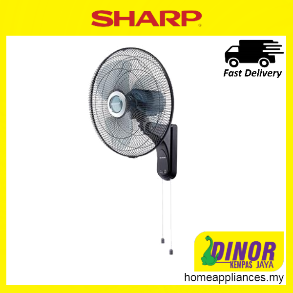Sharp Wall Fan 16 Pjw 169gy Dinor Kempas Jaya