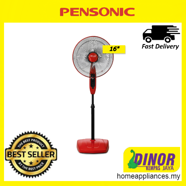 Pensonic 16 Stand Fan Psf 4502 3 Speed 50w Dinor Kempas Jaya