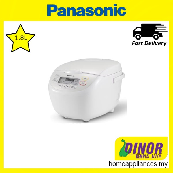 Panasonic 1.8L Microcomputer Jar 6 Layer Non-Stick Inner Pot Rice ...