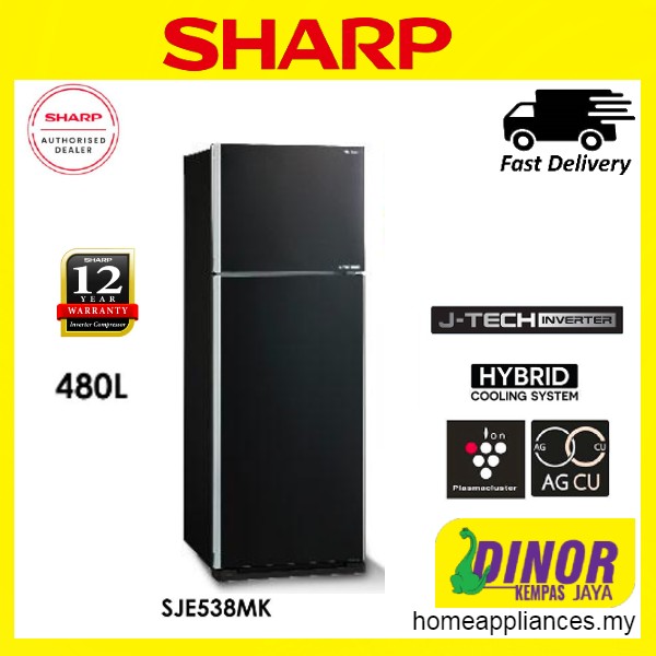 peti sejuk sharp inverter