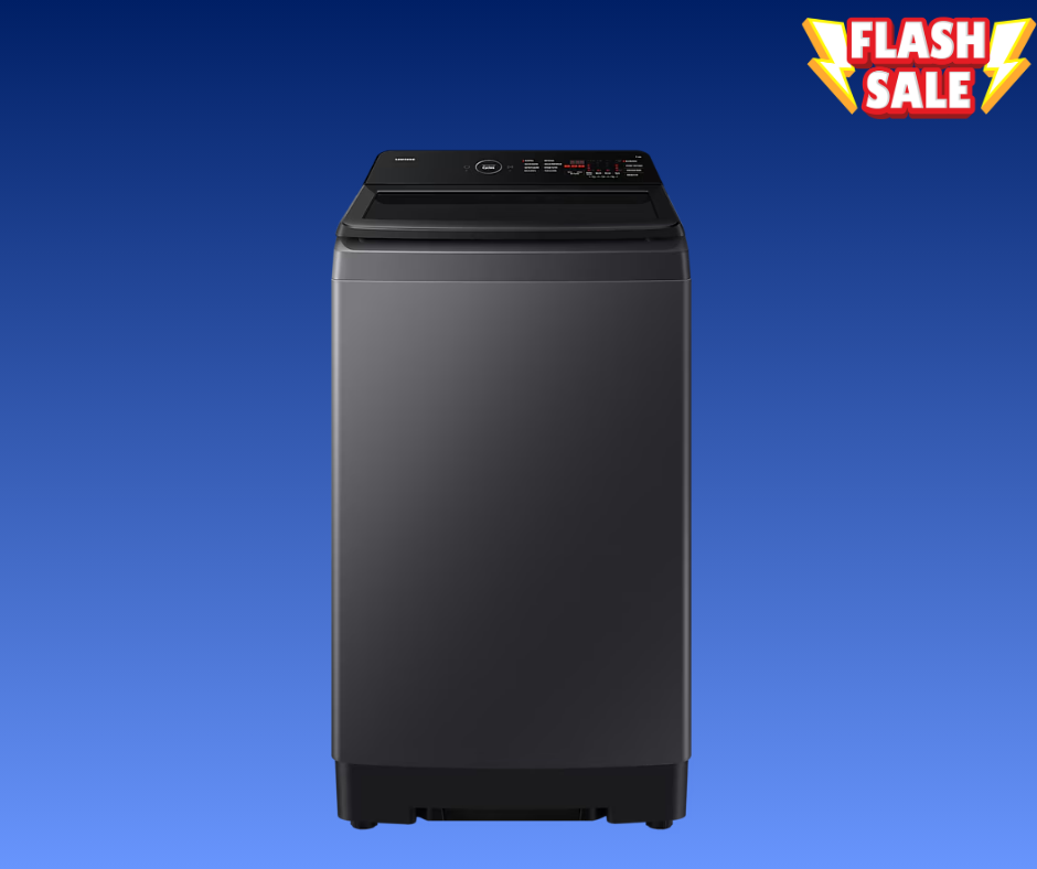 Samsung WA40F10E1CFQ 10kg Top Load Washing Machine – Digital Inverter, Ecobubble™, BubbleStorm™ & Super Speed 29min