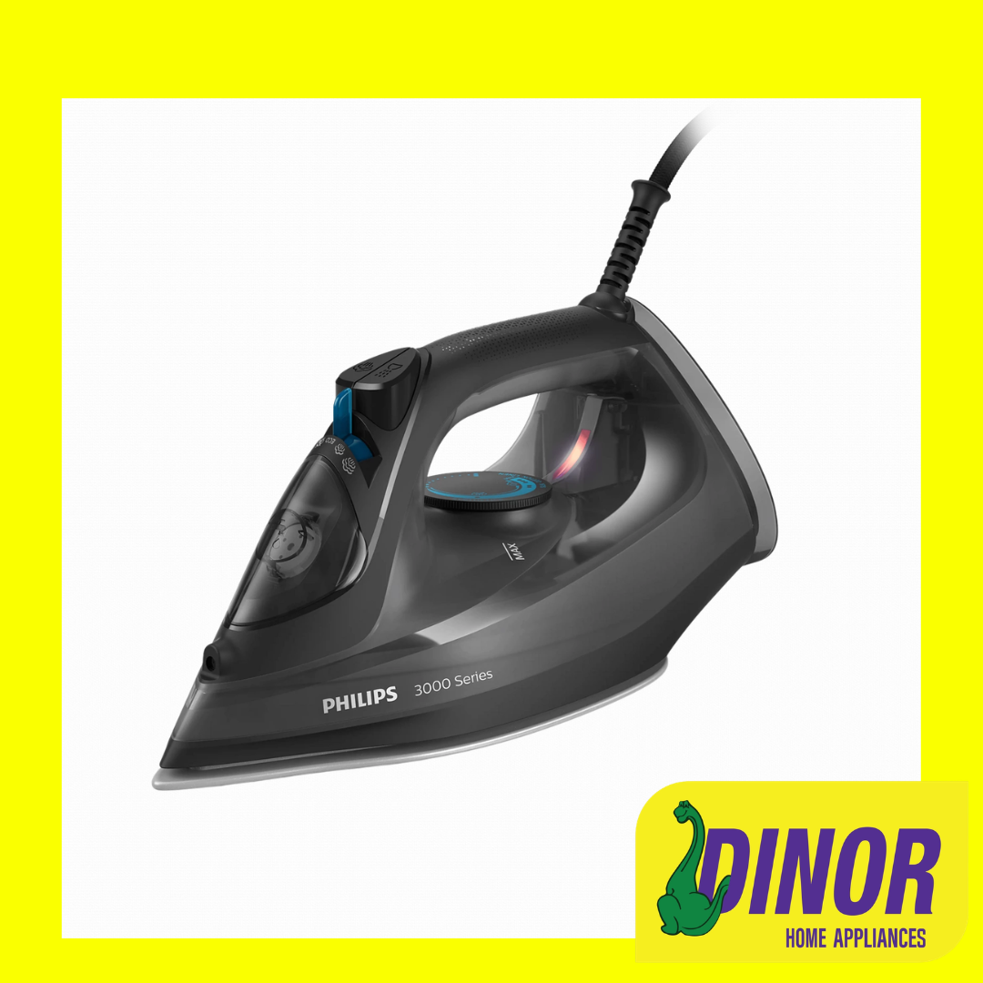 Philips 3000 Series 2600W Steam Iron (DST3041/89) with 200g Steam Boost & Ceramic Soleplate